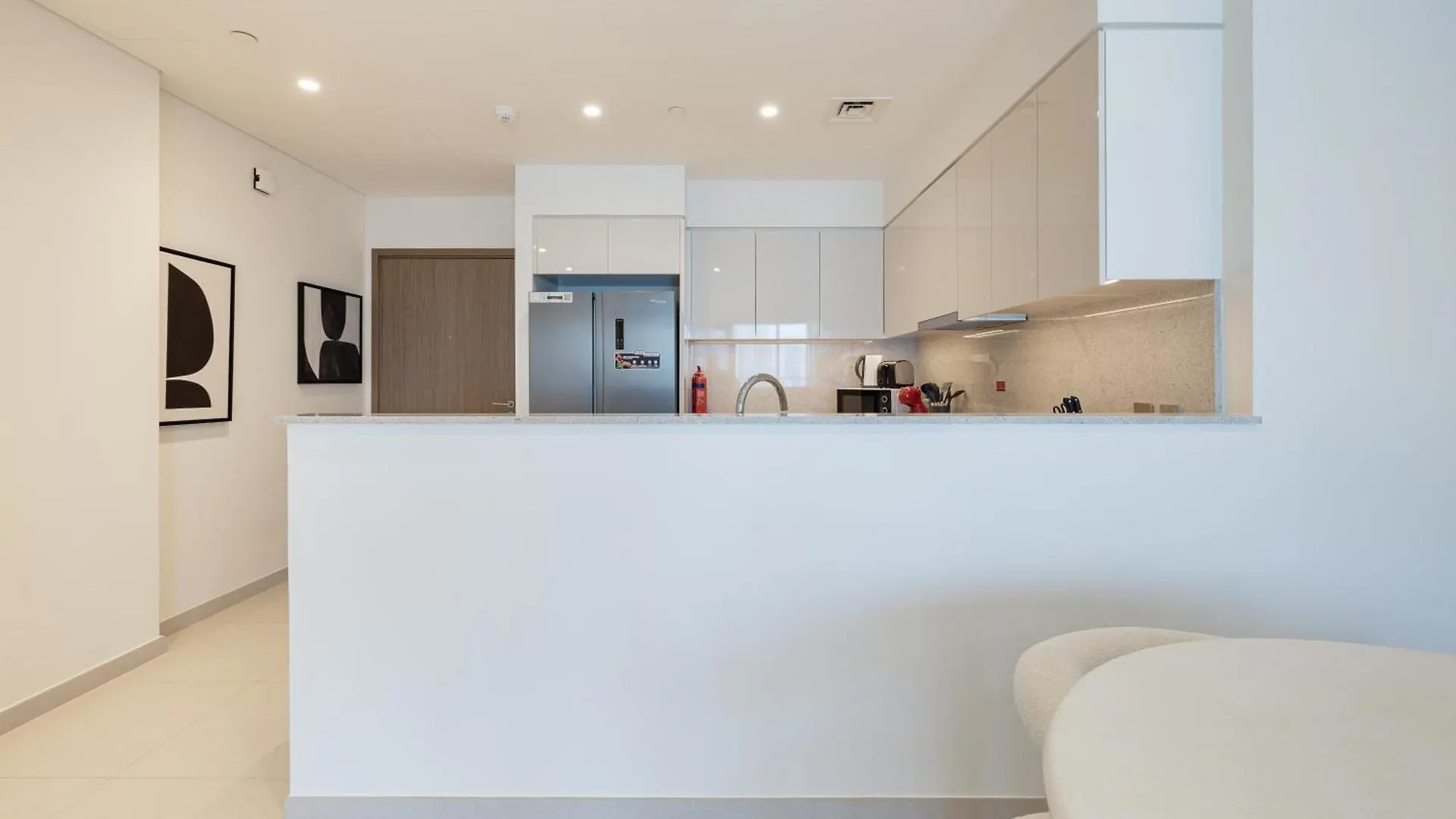 A-Living Prime 3Br Apartment With Burj Khalifa & Fountain View Dubaj Zjednoczone Emiraty Arabskie